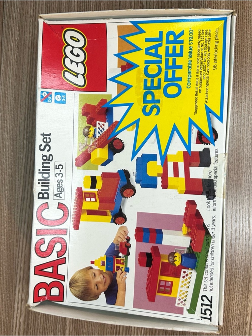 Vintage Lego Set 1512 never opened